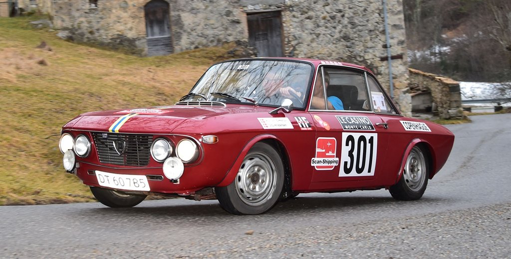 Kenneth Kruse Simonsen og Otto Kristensen på de tørre veje i Rally Monte Carlo Historique 2017
(Foto: Arkivbille/Kenneth Kruse Simonsen)